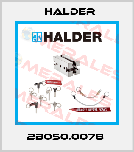 2B050.0078  Halder