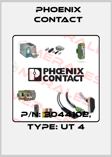 p/n: 3044102, Type: UT 4 Phoenix Contact