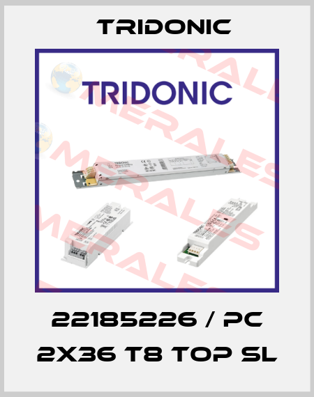 22185226 / PC 2x36 T8 TOP sl Tridonic