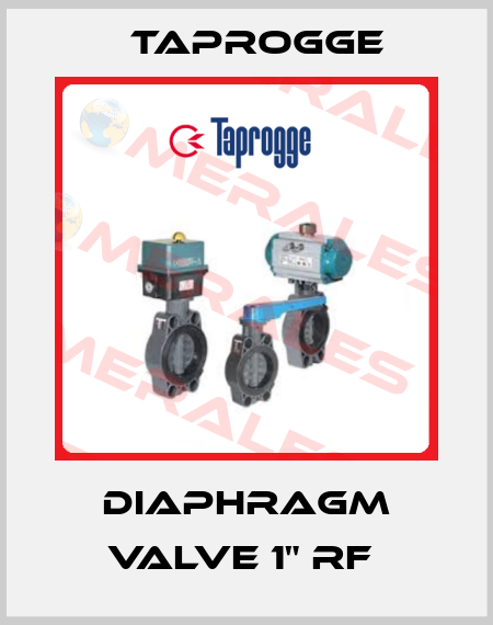 Diaphragm valve 1" RF  Taprogge