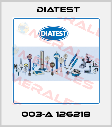 003-A 126218 Diatest