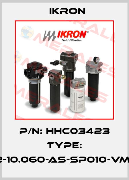 P/N: HHC03423 Type: HEK02-10.060-AS-SP010-VM-B17-B Ikron