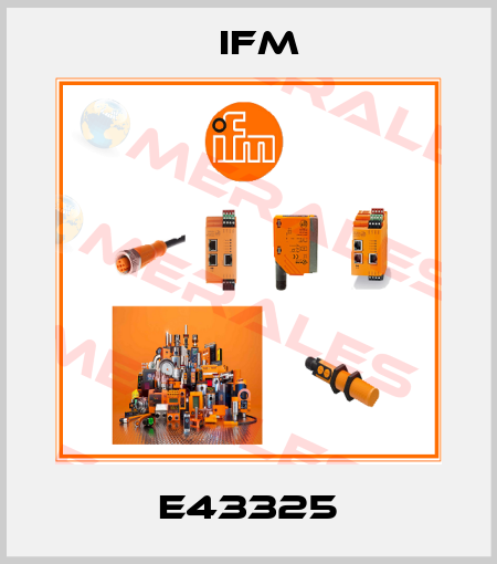 E43325 Ifm