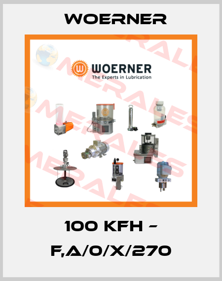 100 KFH – F,A/0/X/270 Woerner
