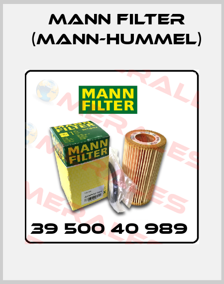 39 500 40 989  Mann Filter (Mann-Hummel)