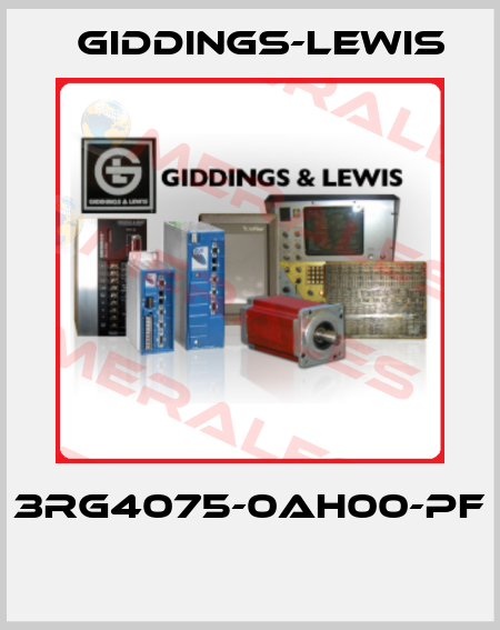 3RG4075-0AH00-PF  Giddings-Lewis