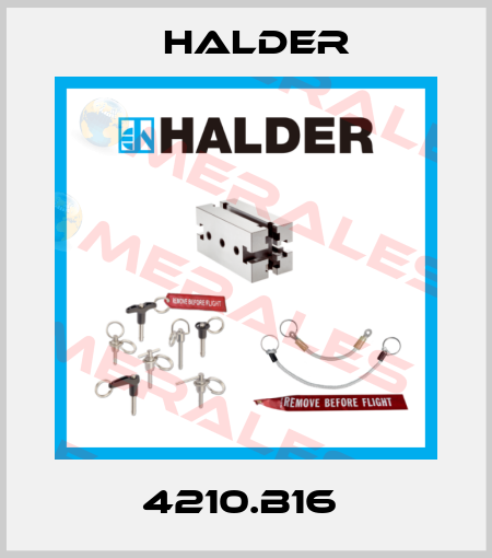 4210.B16  Halder