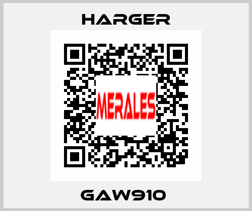 gaw910  Harger