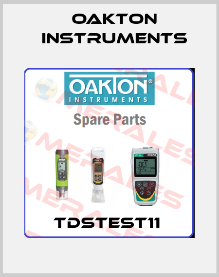 TDSTEST11  Oakton Instruments