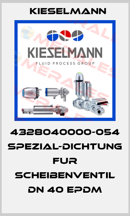 4328040000-054 SPEZIAL-DICHTUNG FUR SCHEIBENVENTIL DN 40 EPDM Kieselmann