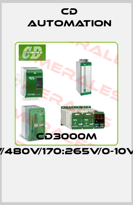 CD3000M 3PH/45A/100V/480V/170:265V/0-10V/BF008/NF/EM  CD AUTOMATION