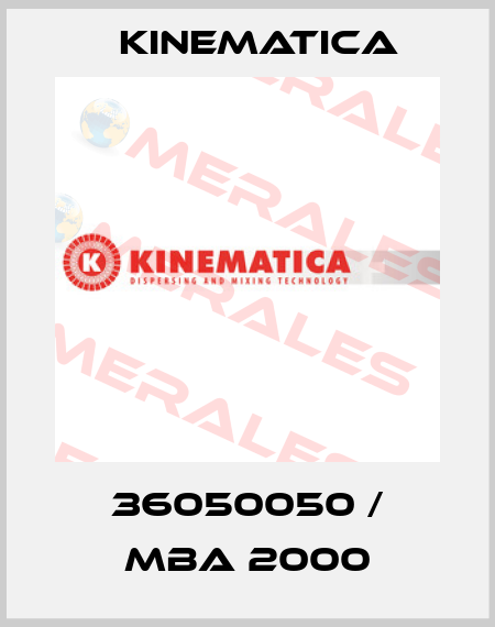 36050050 / MBA 2000 Kinematica