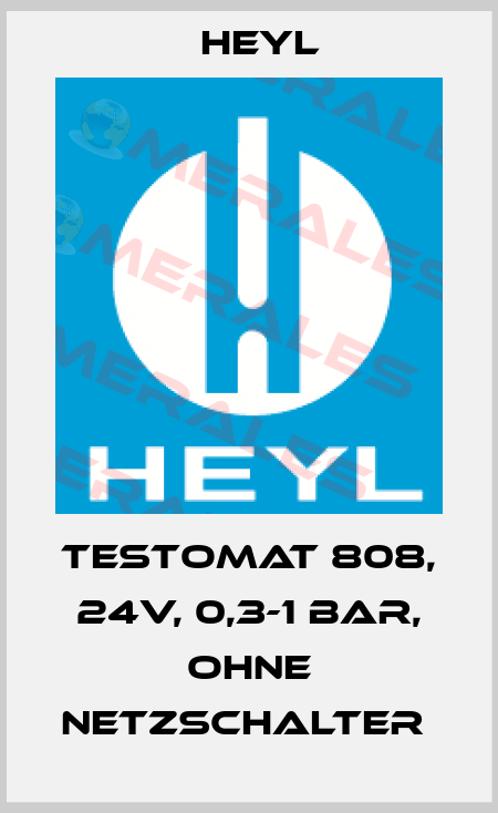 Testomat 808, 24V, 0,3-1 bar, ohne Netzschalter  Heyl