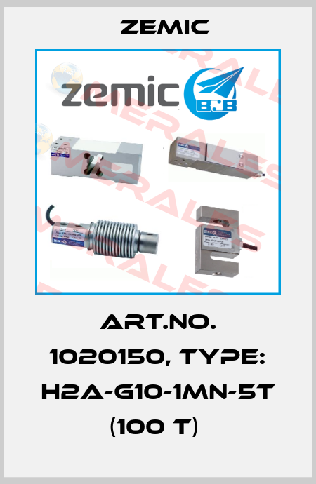 Art.No. 1020150, Type: H2A-G10-1MN-5T (100 t)  ZEMIC