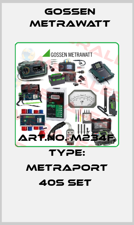 Art.No. M234F, Type: METRAport 40S Set  Gossen Metrawatt