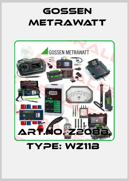 Art.No. Z208B, Type: WZ11B  Gossen Metrawatt