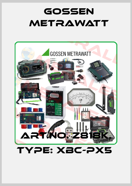 Art.No. Z818K, Type: XBC-PX5  Gossen Metrawatt