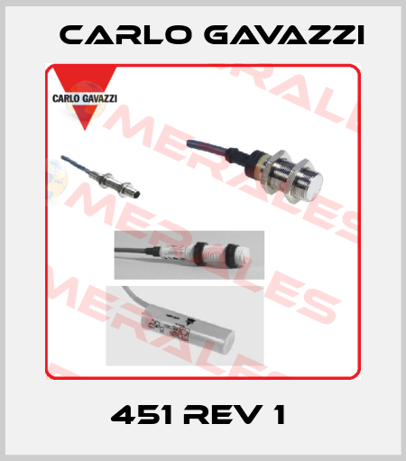 451 REV 1  Carlo Gavazzi