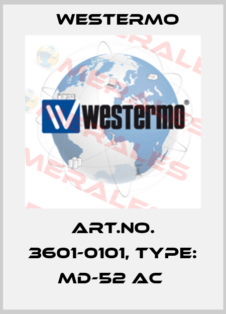 Art.No. 3601-0101, Type: MD-52 AC  Westermo