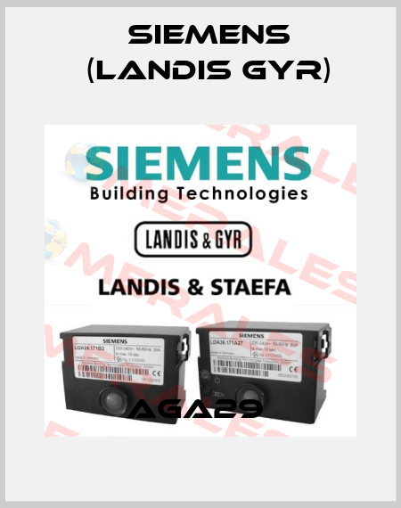 AGA29  Siemens (Landis Gyr)