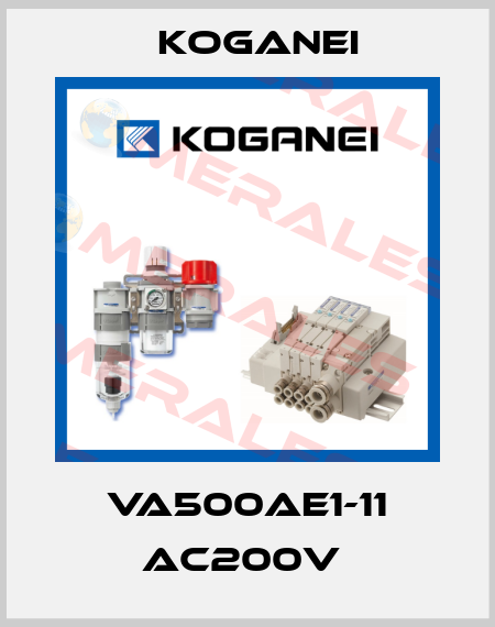 VA500AE1-11 AC200V  Koganei