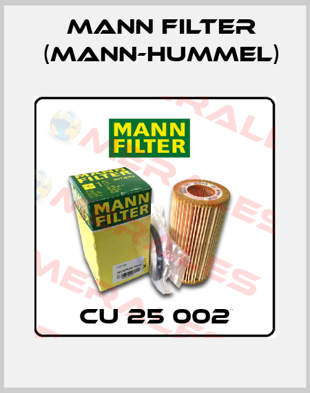 CU 25 002 Mann Filter (Mann-Hummel)
