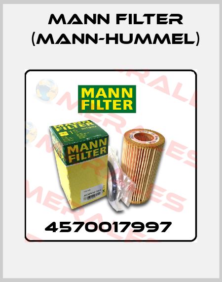 4570017997  Mann Filter (Mann-Hummel)