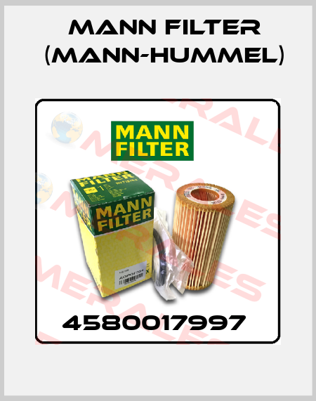 4580017997  Mann Filter (Mann-Hummel)