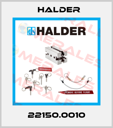 22150.0010 Halder