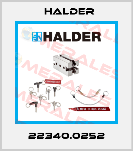 22340.0252 Halder