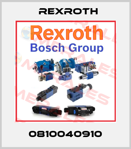 0810040910 Rexroth