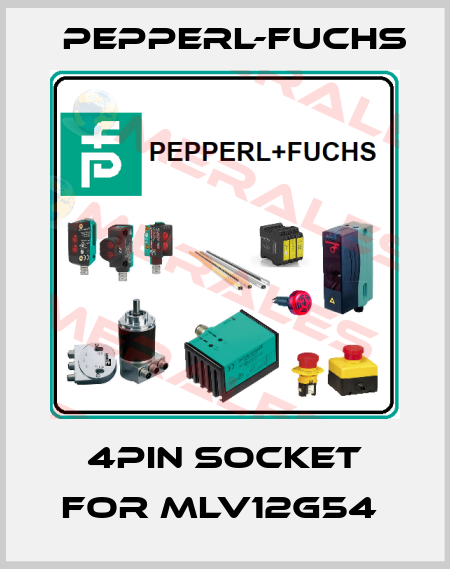 4PIN SOCKET FOR MLV12G54  Pepperl-Fuchs