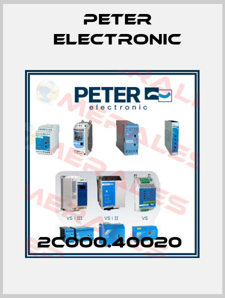 2C000.40020  Peter Electronic