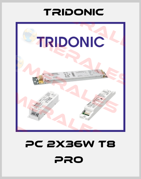 PC 2x36W T8 PRO  Tridonic