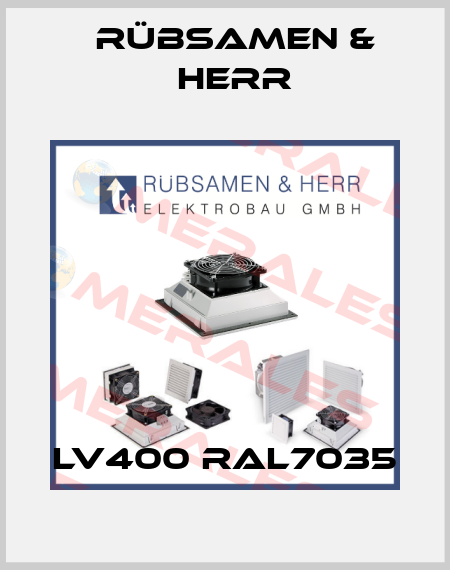 LV400 RAL7035 Rübsamen & Herr