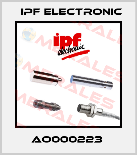AO000223  IPF Electronic