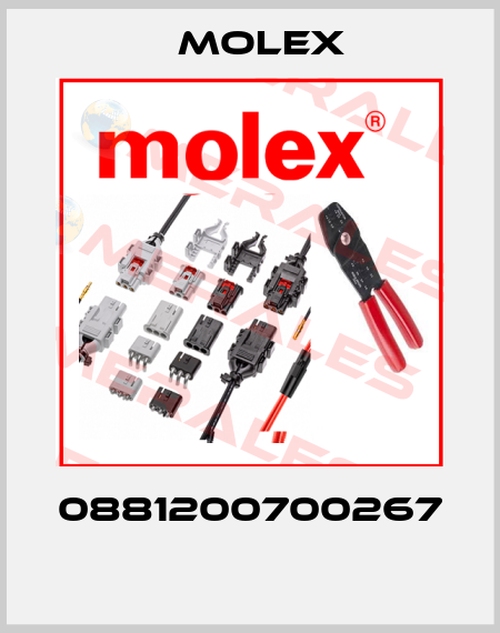 0881200700267  Molex