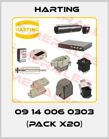 09 14 006 0303 (pack x20) Harting