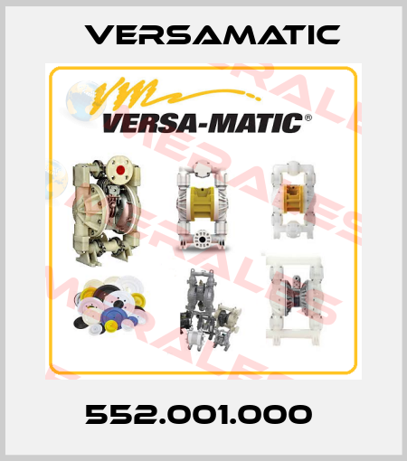 552.001.000  VersaMatic