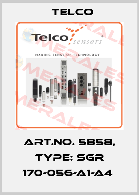 Art.No. 5858, Type: SGR 170-056-A1-A4  Telco