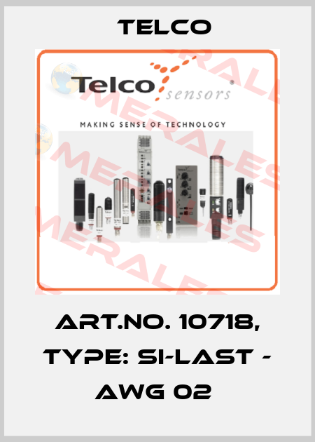 Art.No. 10718, Type: SI-Last - AWG 02  Telco