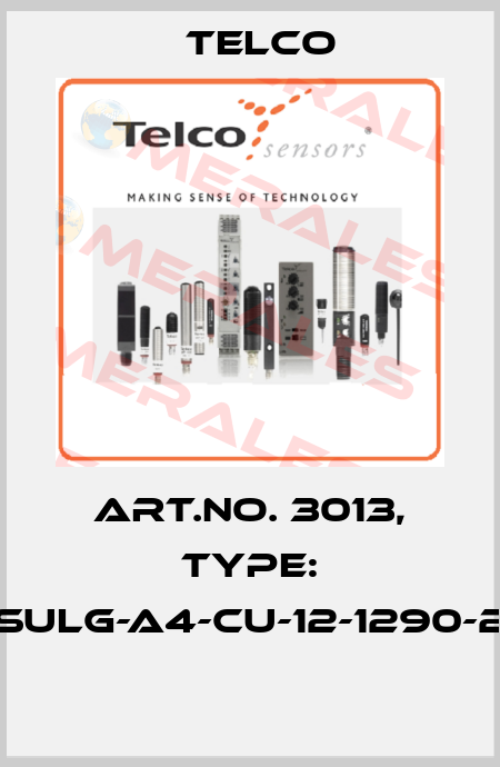 Art.No. 3013, Type: SULG-A4-CU-12-1290-2  Telco