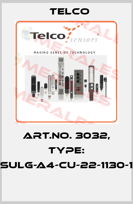 Art.No. 3032, Type: SULG-A4-CU-22-1130-1  Telco