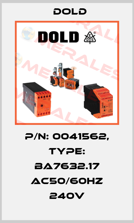 p/n: 0041562, Type: BA7632.17 AC50/60HZ 240V Dold