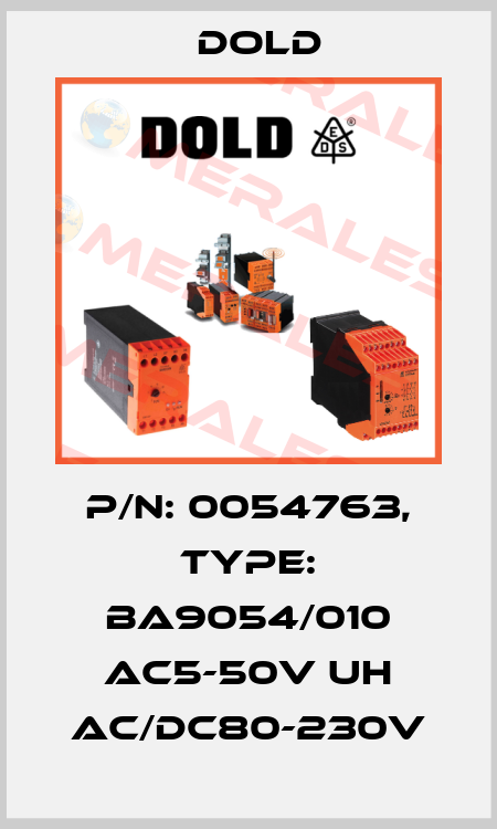 p/n: 0054763, Type: BA9054/010 AC5-50V UH AC/DC80-230V Dold