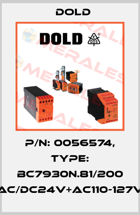 p/n: 0056574, Type: BC7930N.81/200 AC/DC24V+AC110-127V Dold