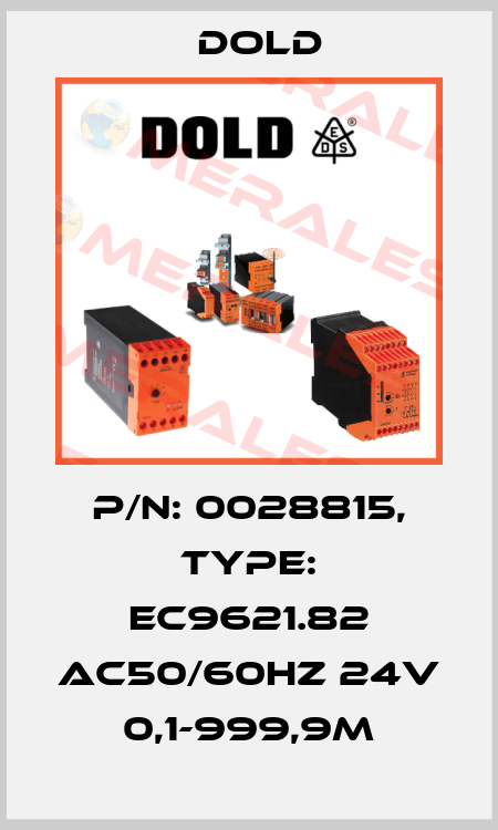 p/n: 0028815, Type: EC9621.82 AC50/60HZ 24V 0,1-999,9M Dold