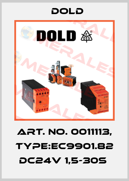 Art. No. 0011113, Type:EC9901.82 DC24V 1,5-30S  Dold