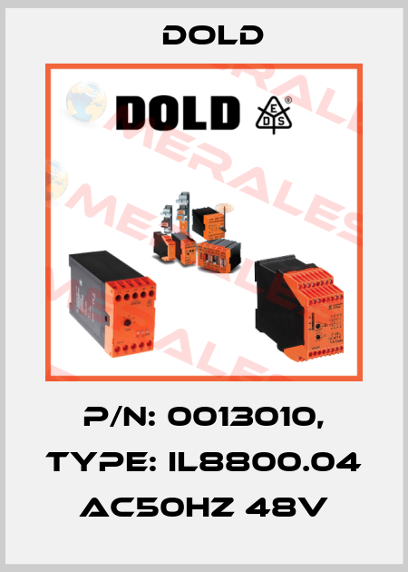 p/n: 0013010, Type: IL8800.04 AC50HZ 48V Dold