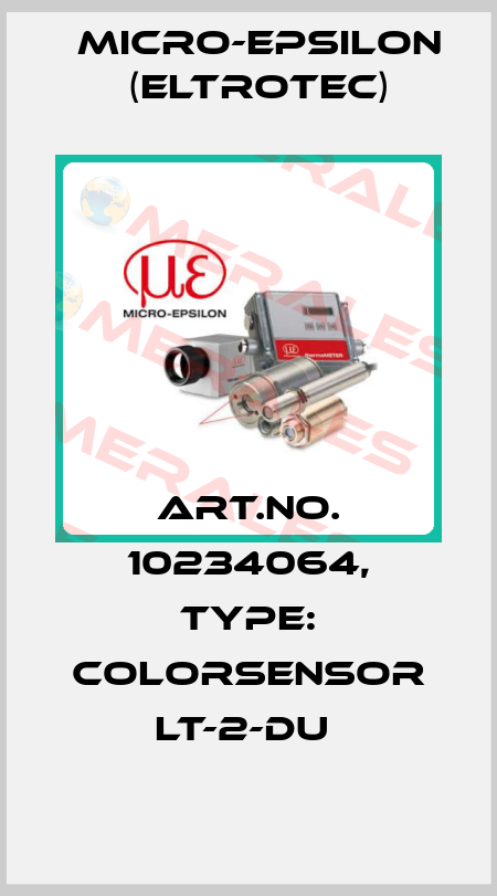 Art.No. 10234064, Type: colorSENSOR LT-2-DU  Micro-Epsilon (Eltrotec)